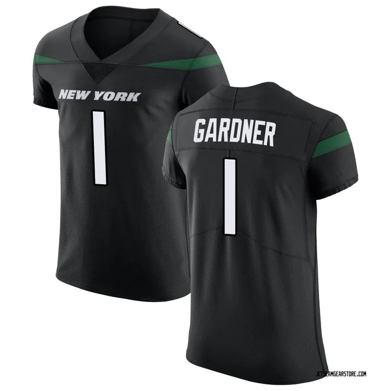 Men's Nike New York Jets Sauce Gardner Stealth Black Vapor Untouchable