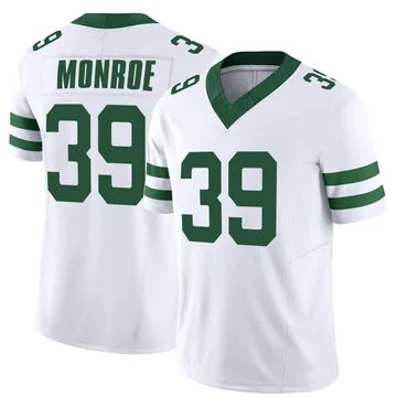 Youth Nike New York Jets Jarius Monroe White Legacy Jersey - Game