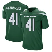 Youth Nike New York Jets Marcelino McCrary-Ball Gotham Green Jersey - Game